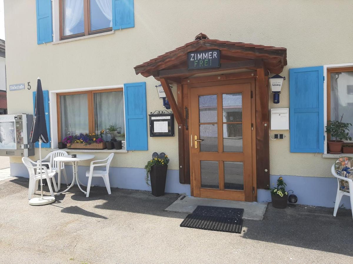 Gaestehaus Pension Waldhorn Weilen unter den Rinnen Екстер'єр фото
